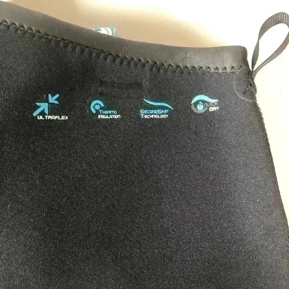 Camaro LLBean Mens Second Skin Neoprene Shorts Black XL Ultraflex Lightweight. - Picture 4 of 10